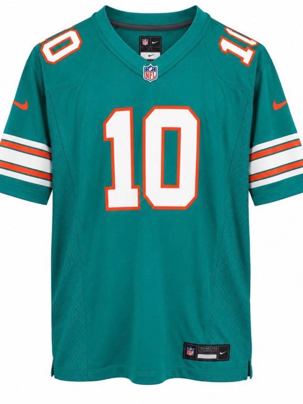 Nike Youth XL Tyrek Hill #10 Football Jersey with Orange Accents